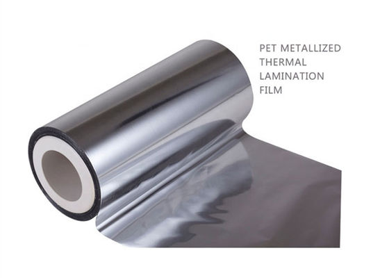 21 Mic Nhôm kim loại hóa phim polyester cuộn cho in nhựa 3000m