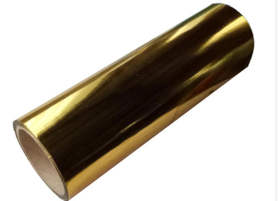 Good price vàng bạc kim loại bề mặt bóng PET phim polyester bao bì 1000mm cho hộp thuốc trực tuyến