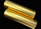 Miếng gương phản xạ kim loại hóa BOPP / PET Film Laminating Gold 1500m