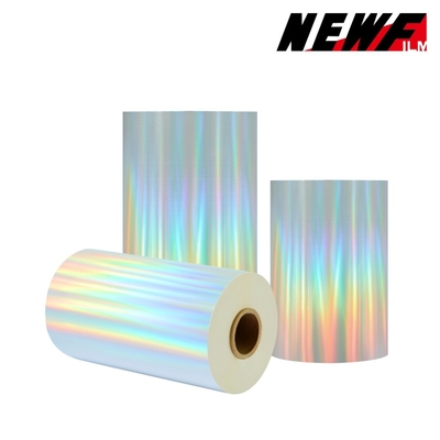 Good price 21mic Holographic Dazzling Thermal Lamination Film cho trang trí bao bì trực tuyến
