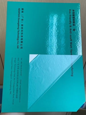 Good price Công nghệ phim sơn mài không độc hại và thân thiện với môi trường Chiều rộng dưới 1300mm cho bao bì bên ngoài hộp trực tuyến