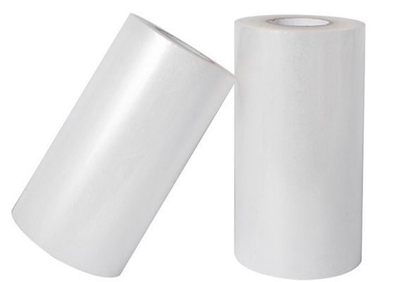 Good price Đơn vị bao bì chính xác 25 micron bóng BOPP phim sơn đính kèm kép trong 3600mm Jumbo-Roll để chống ẩm trực tuyến