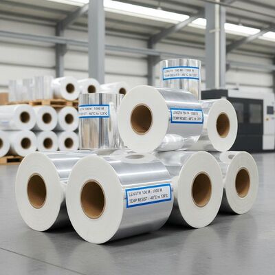 Giá tốt. Khả năng chịu nhiệt từ âm 40 độ C đến 120 độ C Cuộn màng ép bóng, chiều dài từ 100 mét đến 1000 mét, lý tưởng cho công nghiệp trực tuyến