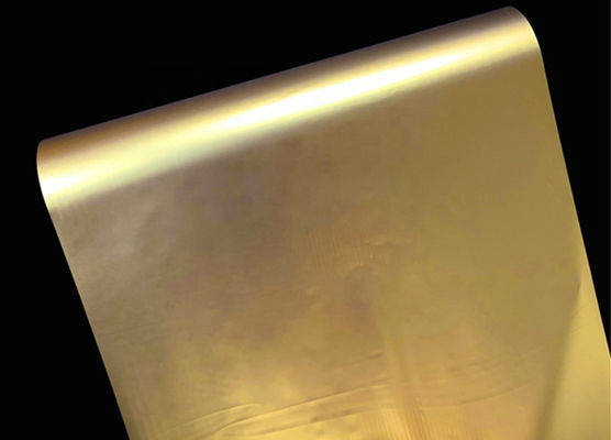Good price Bộ phim kéo dài với phim polyester tổng hợp nhôm BOPP phủ tấm gương vàng trên lõi giấy 1 inch trực tuyến