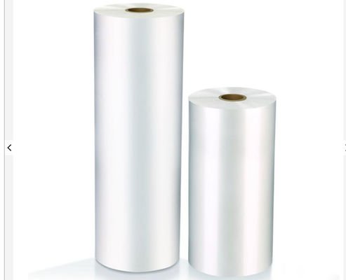 Good price Độ bóng cao 3 inch 15 Mic Màng cán nóng hai mặt Corona BOPP Bảo vệ trực tuyến