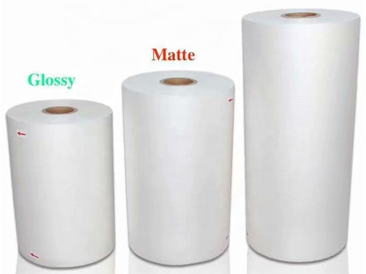 Good price Cuộn phim dán nhiệt 30mic Matte Bopp 20 Mic Chiều dài 3600m trực tuyến